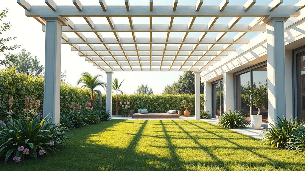Sun Garden Royal Pergola Tipleri ve Uygulama Alanları
