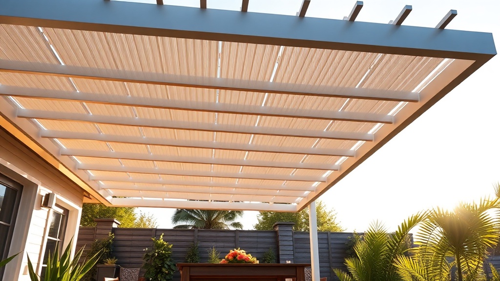 Sundepot Grand Aksesuar Uyumluluğu: Pergola Tipleri ve Uygun Aksesuarlar