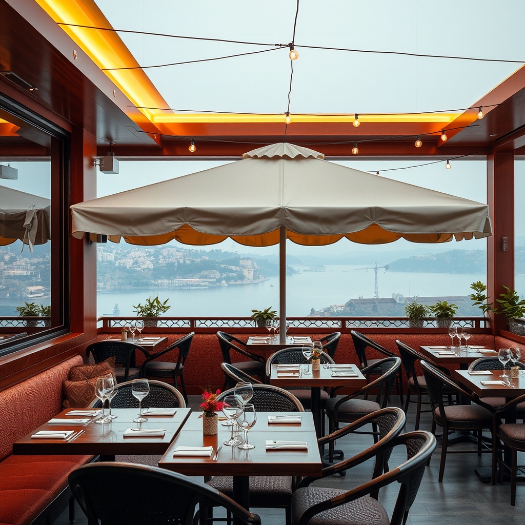 Restoran terasında açık pozisyonda Sundepot Grand
