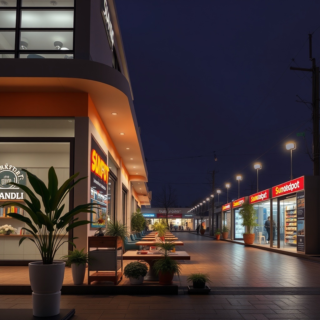 Sundepot Grand açık terasta kullanımda